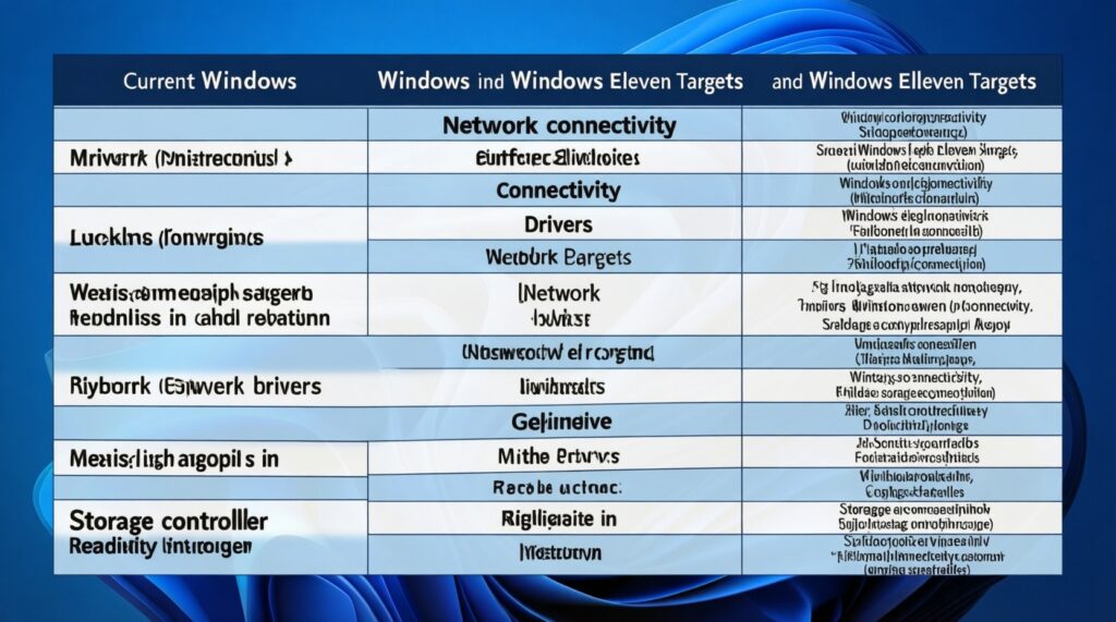 คู่มืออัปเกรด Windows แบบปลอดภัย: สำรองข้อมูล ไดรเวอร์ และเช็กลิสต์หลังอัปเดต - иллюстрация