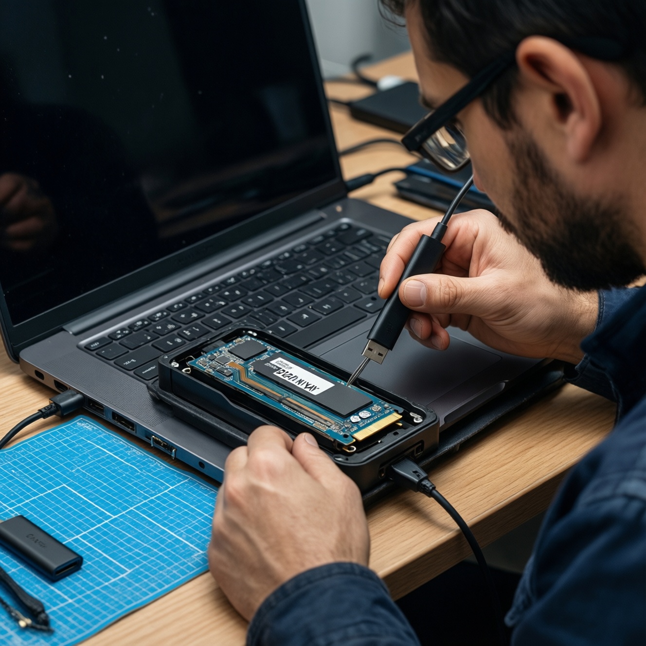 Safe Ssd upgrade techniques: clone your system, set Bios correctly and manage heat
