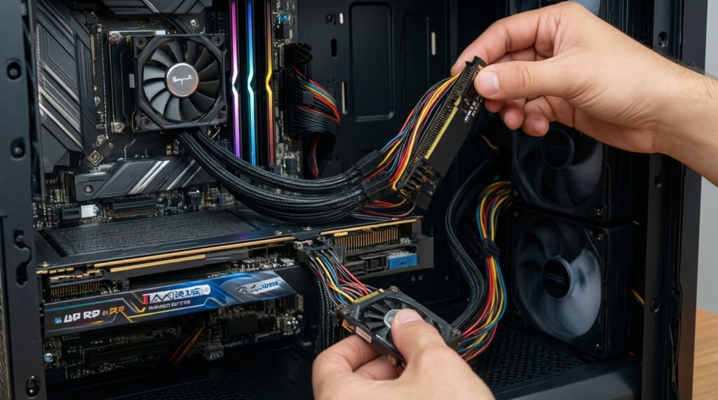 คู่มือเลือก PSU และสายไฟสำหรับการ์ดจอรุ่นใหม่: เลี่ยงปัญหาดับ/ละลาย - иллюстрация