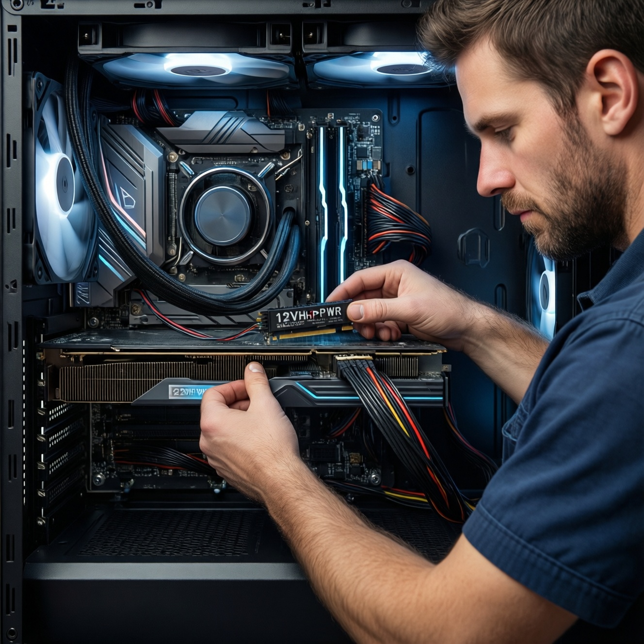 Guide to choosing a Psu and power cables for new gpus to avoid shutdowns and melting