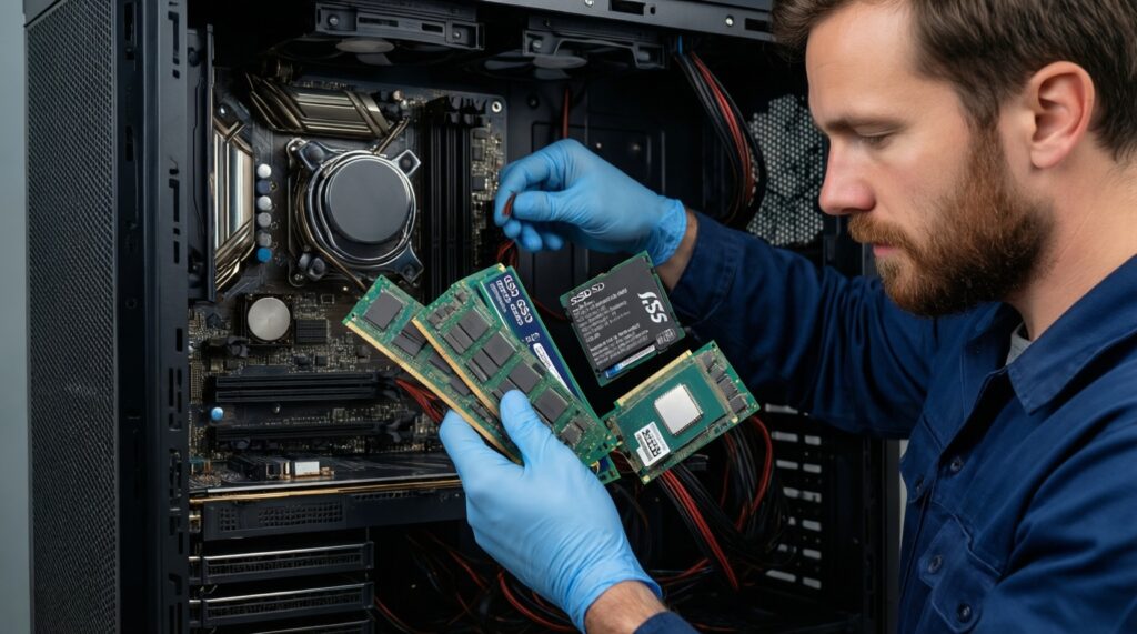 ชุดอัปเกรดพีซีที่คุ้มที่สุดตามงบ: เริ่มจาก SSD, RAM, GPU หรือ CPU ดี - иллюстрация