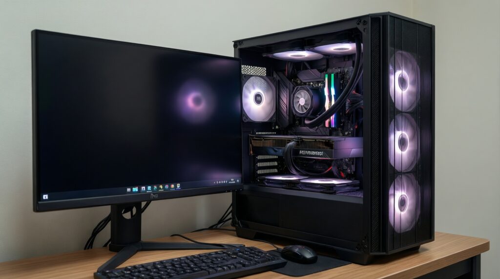 อัปเกรดคอมทีละชิ้น: เริ่มจากอะไรให้คุ้มที่สุด (GPU/SSD/CPU/จอ) - иллюстрация