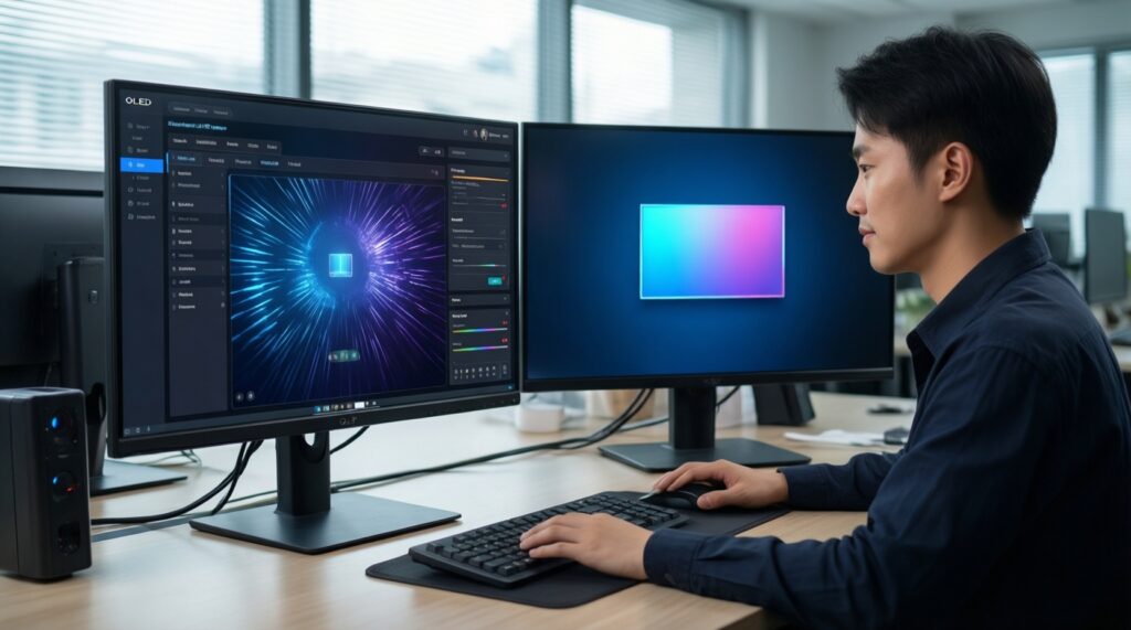 เปรียบเทียบหน้าจอรุ่นใหม่: OLED vs Mini-LED vs IPS สำหรับงาน/เกม และปัญหา burn-in - иллюстрация