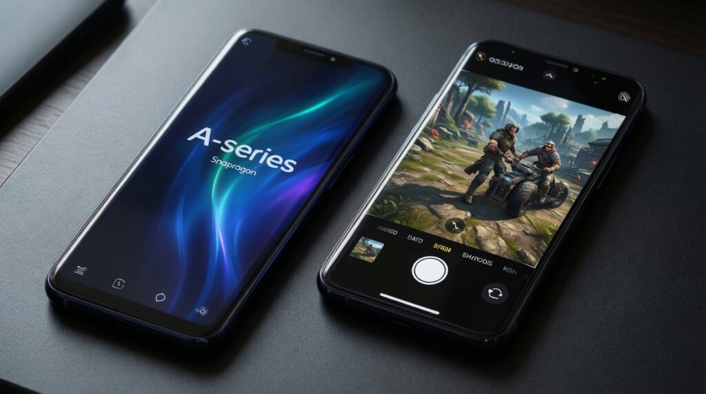 - ชิป A-series vs Snapdragon รุ่นล่าสุด: ใครแรงกว่าในงานจริง (เกม/กล้อง/AI) - иллюстрация
