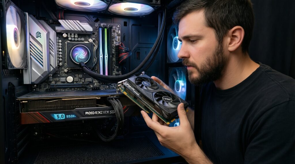 - PCIe 5.0 มาแล้วจำเป็นไหม: อัปเกรดเมนบอร์ด/ซีพียูคุ้มรอหรือซื้อเลย - иллюстрация