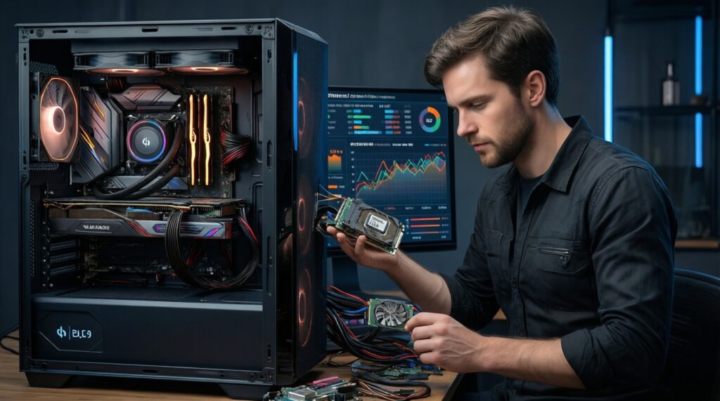 - เช็กลิสต์อัปเกรดพีซีปีนี้: CPU/GPU/RAM/SSD เริ่มจากอะไรก่อนดีที่สุด - иллюстрация