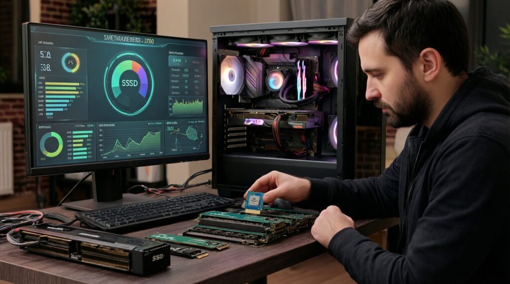 - เช็กลิสต์อัปเกรดพีซีปีนี้: CPU/GPU/RAM/SSD เริ่มจากอะไรก่อนดีที่สุด - иллюстрация