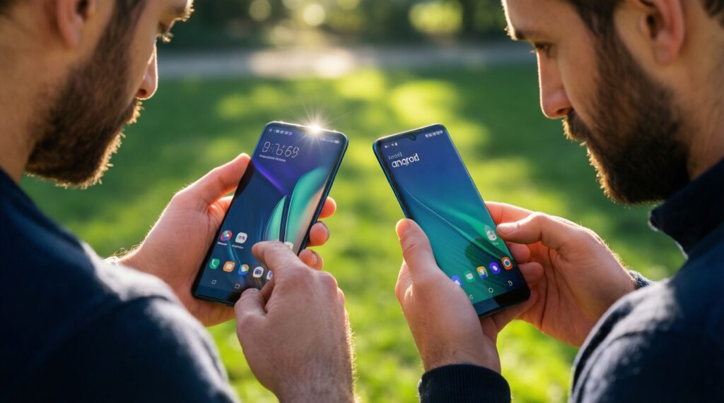 เรือธง Android รุ่นใหม่ vs รุ่นก่อน: กล้อง ชิป จอ และแบต ต่างกันตรงไหน - иллюстрация