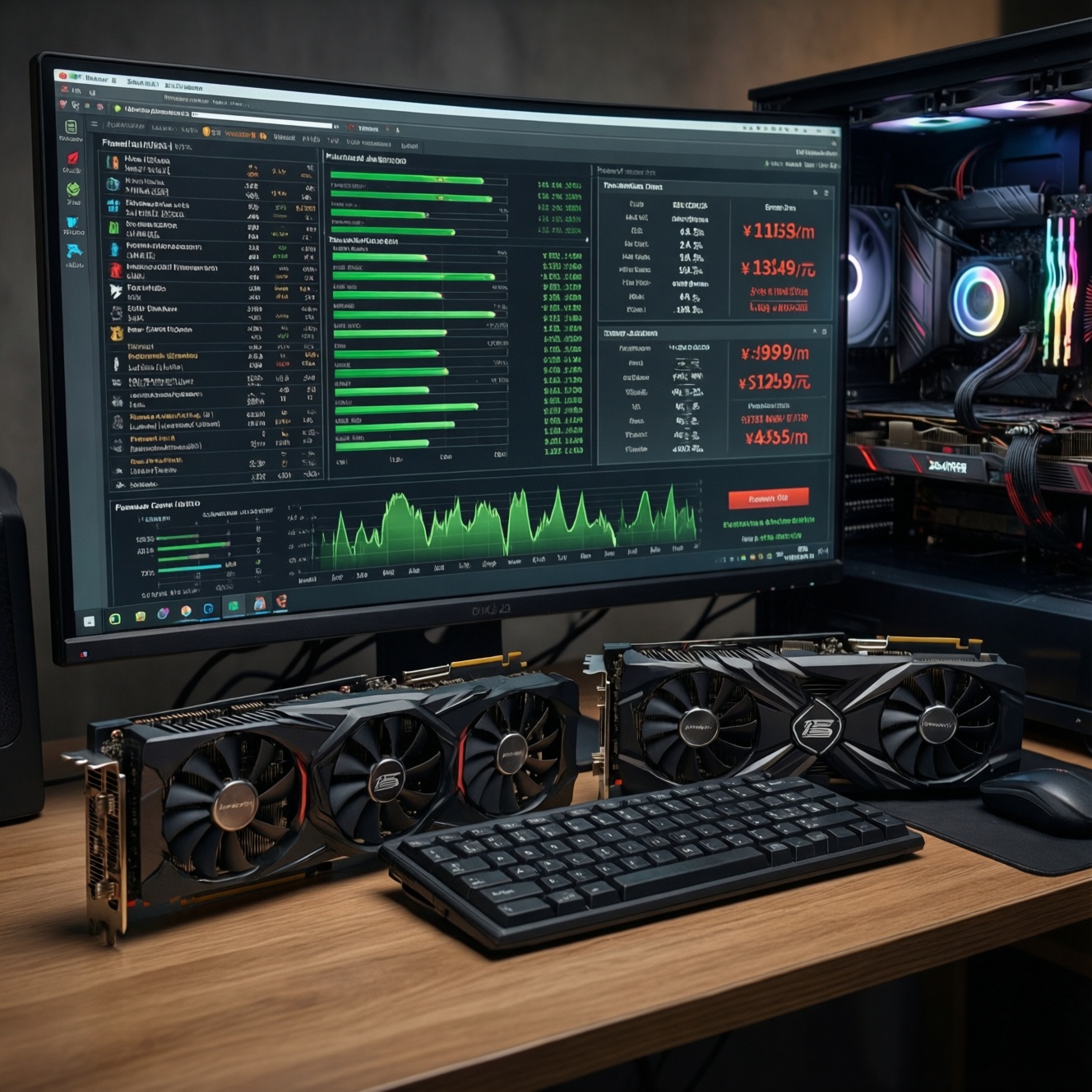 New vs previous gpus comparison: real Fps, power consumption and value for money