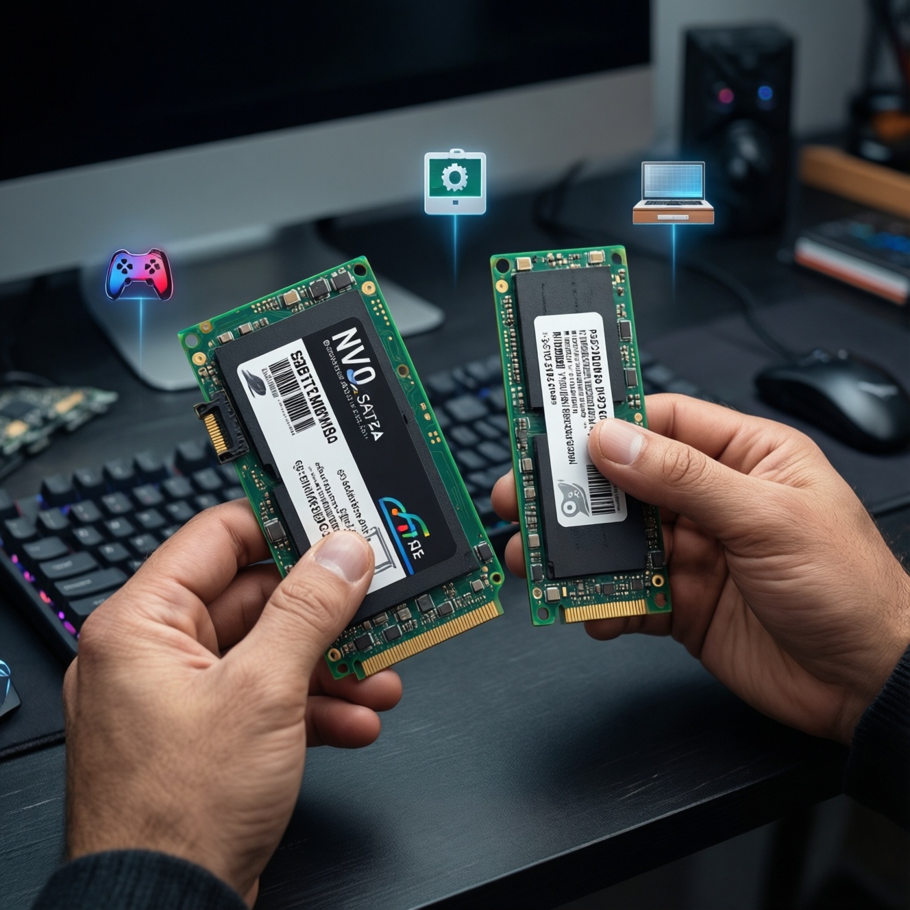 How to choose an Ssd for gaming, video editing, and office work: key specs to prioritize