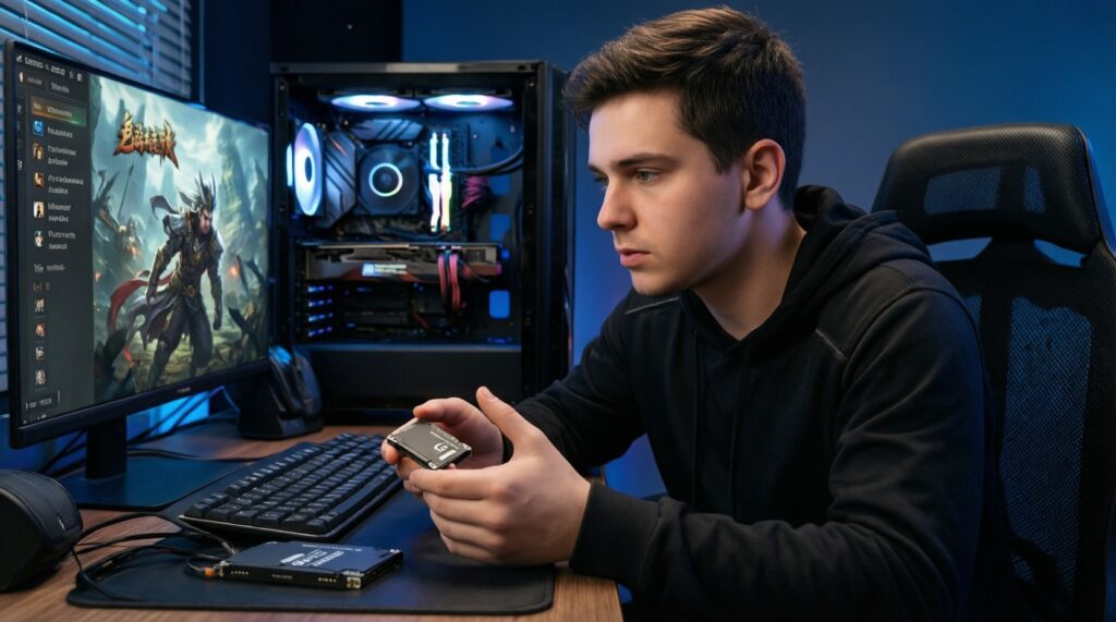 SSD ความจุเท่าไรพอ? แยกตามสายเกมเมอร์ ตัดต่อ และสายทำงานทั่วไป - иллюстрация