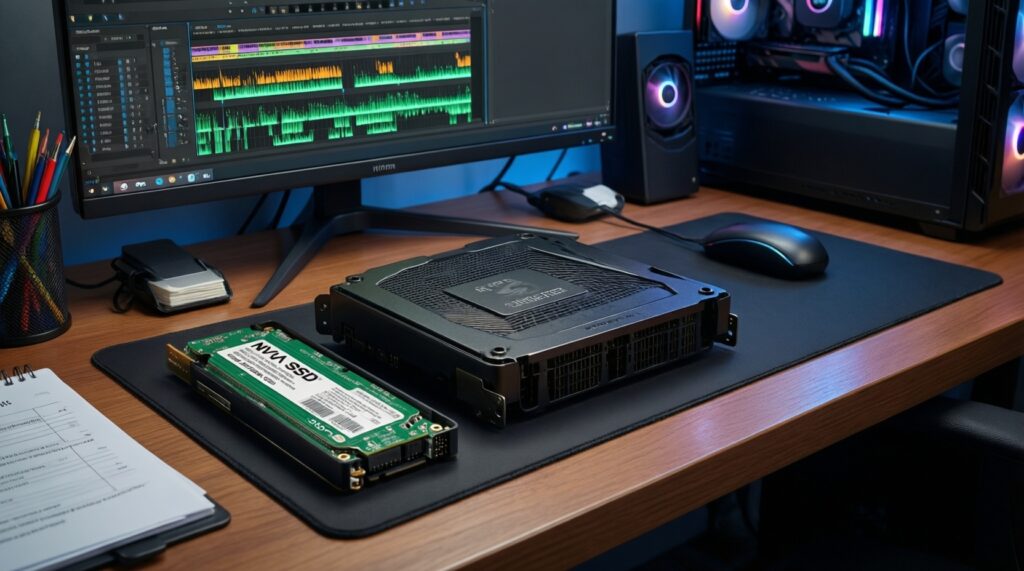 SSD ความจุเท่าไรพอ? แยกตามสายเกมเมอร์ ตัดต่อ และสายทำงานทั่วไป - иллюстрация